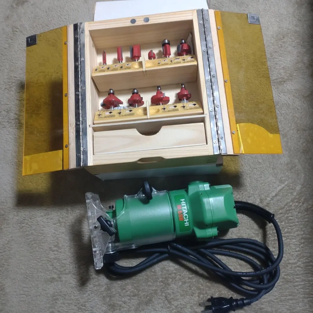 日立工機　ルーターM8 HITACHI HiNOKI 日立ルーター M8 - メルカリ