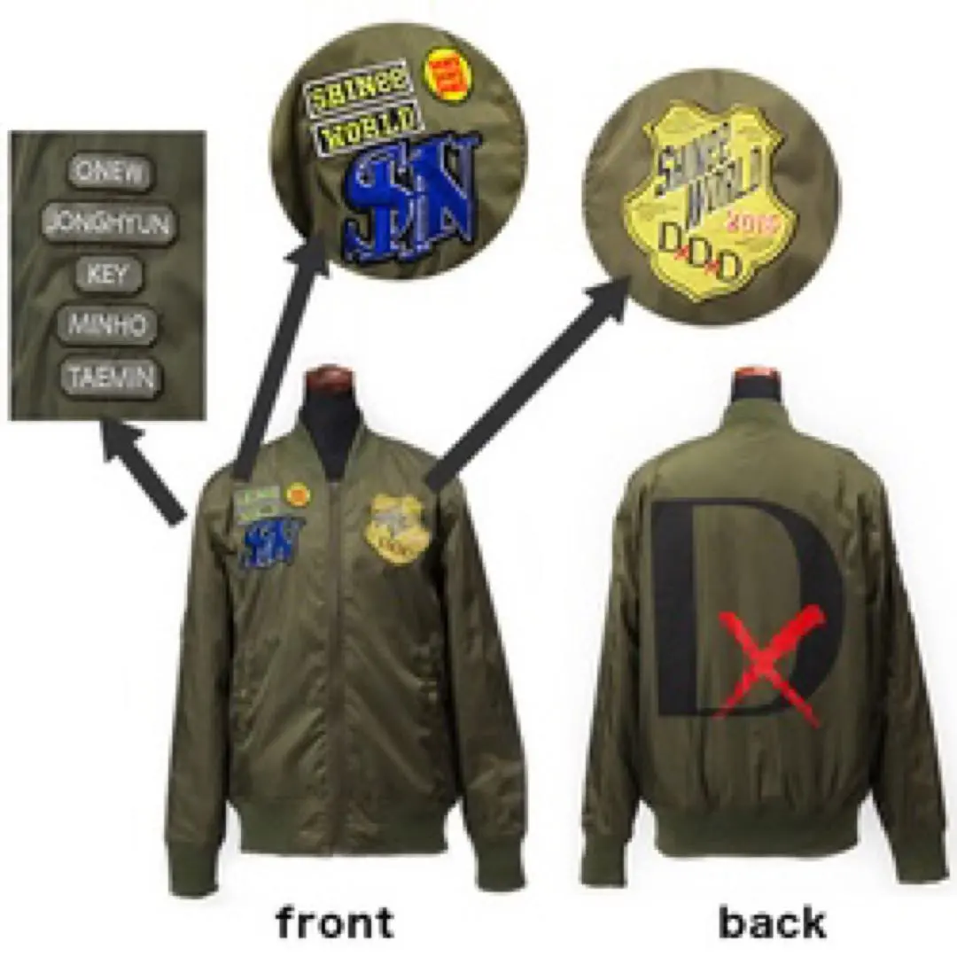 SHINee　スタジャン　Lサイズ 2025年最新】shinee スタジャンの人気アイテム - メルカリ