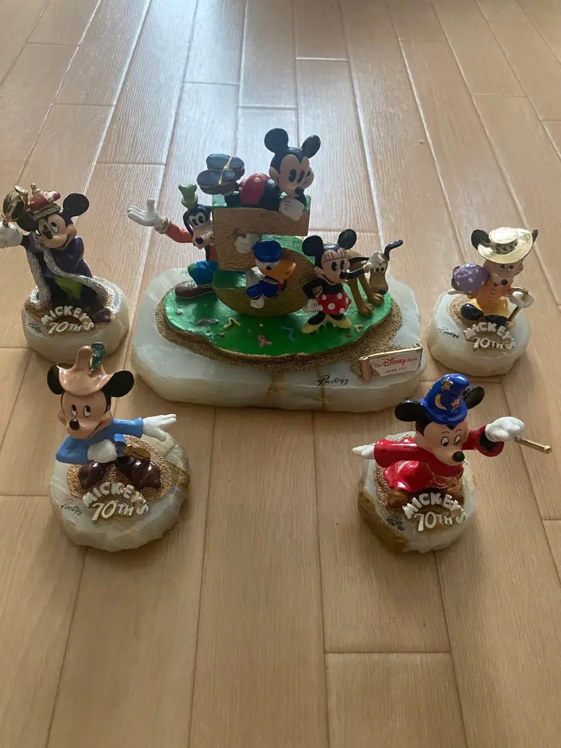 ディズニー ミッキー 70周年　RONLEE ロンリー　レア　5種セット ディズニー ミッキー 70周年RONLEE ロンリーレア5種セット
