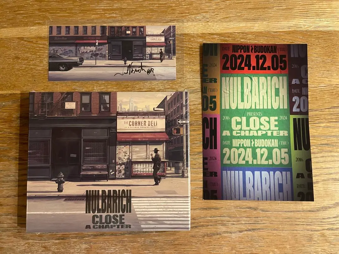 ミュージシャン nulbarich CLOSE A CHAPTER Remake Giftbox 2025年最新】NULBARICH close a chapterの人気アイテム - メルカリ