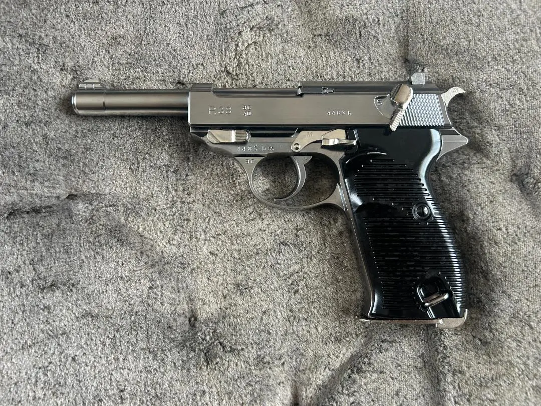 マルゼン ワルサーP38 AC40 s シルバーモデル 新品、未使用 MARUZEN（エアガン） ガスブローバック ワルサー P38（ac40.S