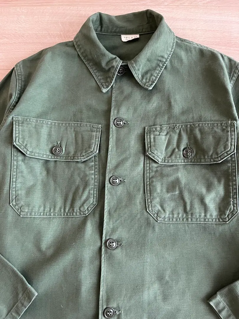 Thumbnail of 60s US ARMY BDU SHIRT Cotton Vintage Used Clothing