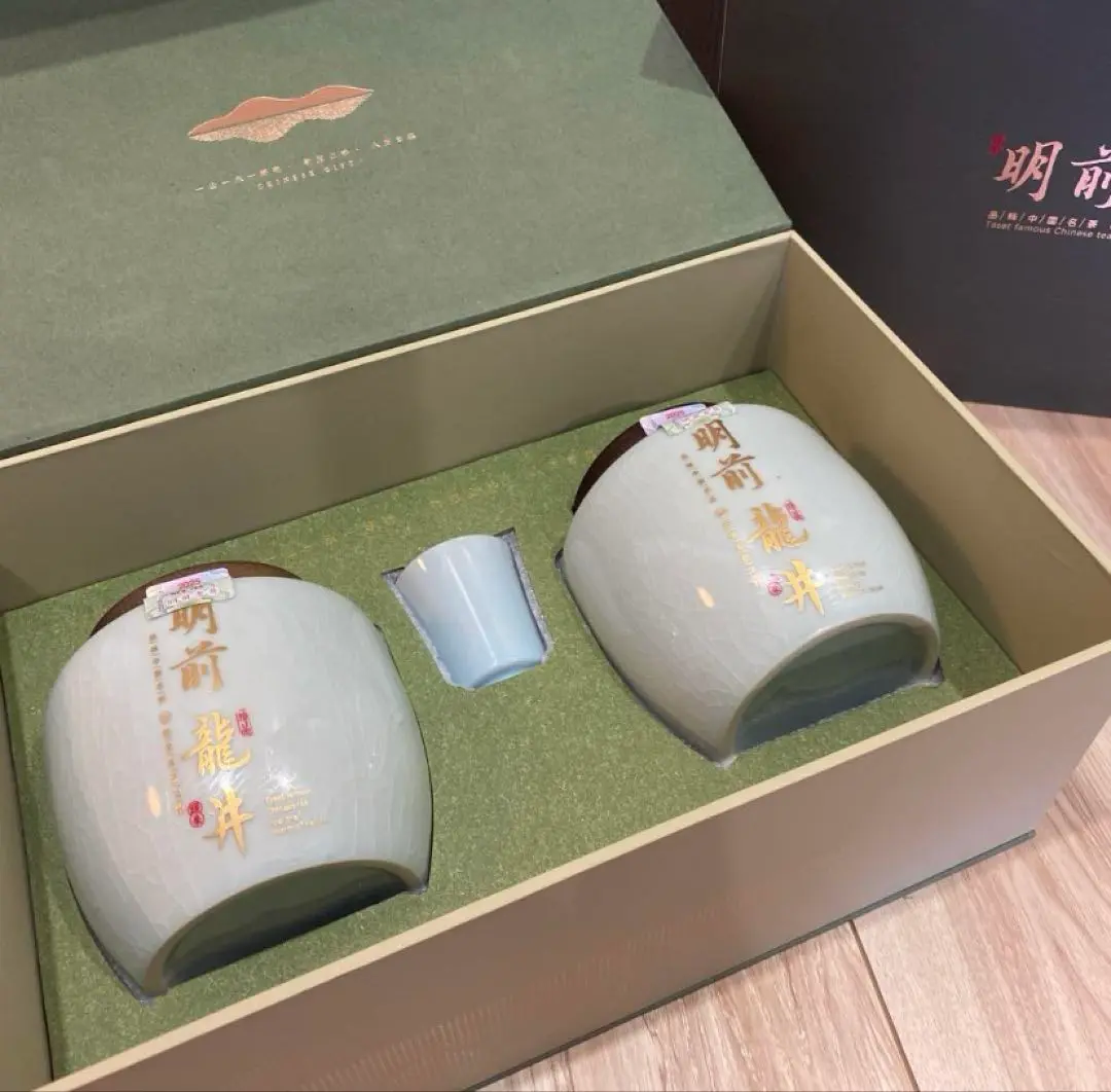 明前龍井 ギフトボックス 2缶入り 2025年最新】明前龍井の人気アイテム - メルカリ