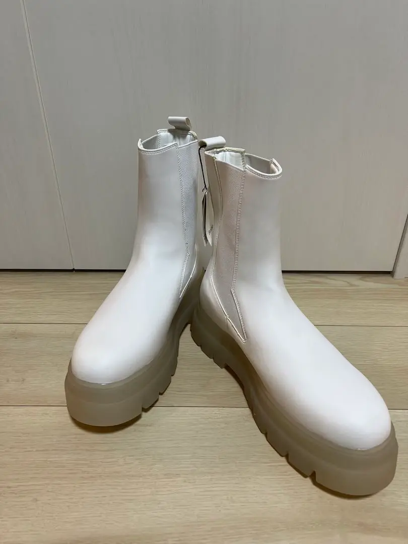 Koji Shimada　Bershka サイドゴアブーツ クリアソール m72948603719_1.jpg?1715530638