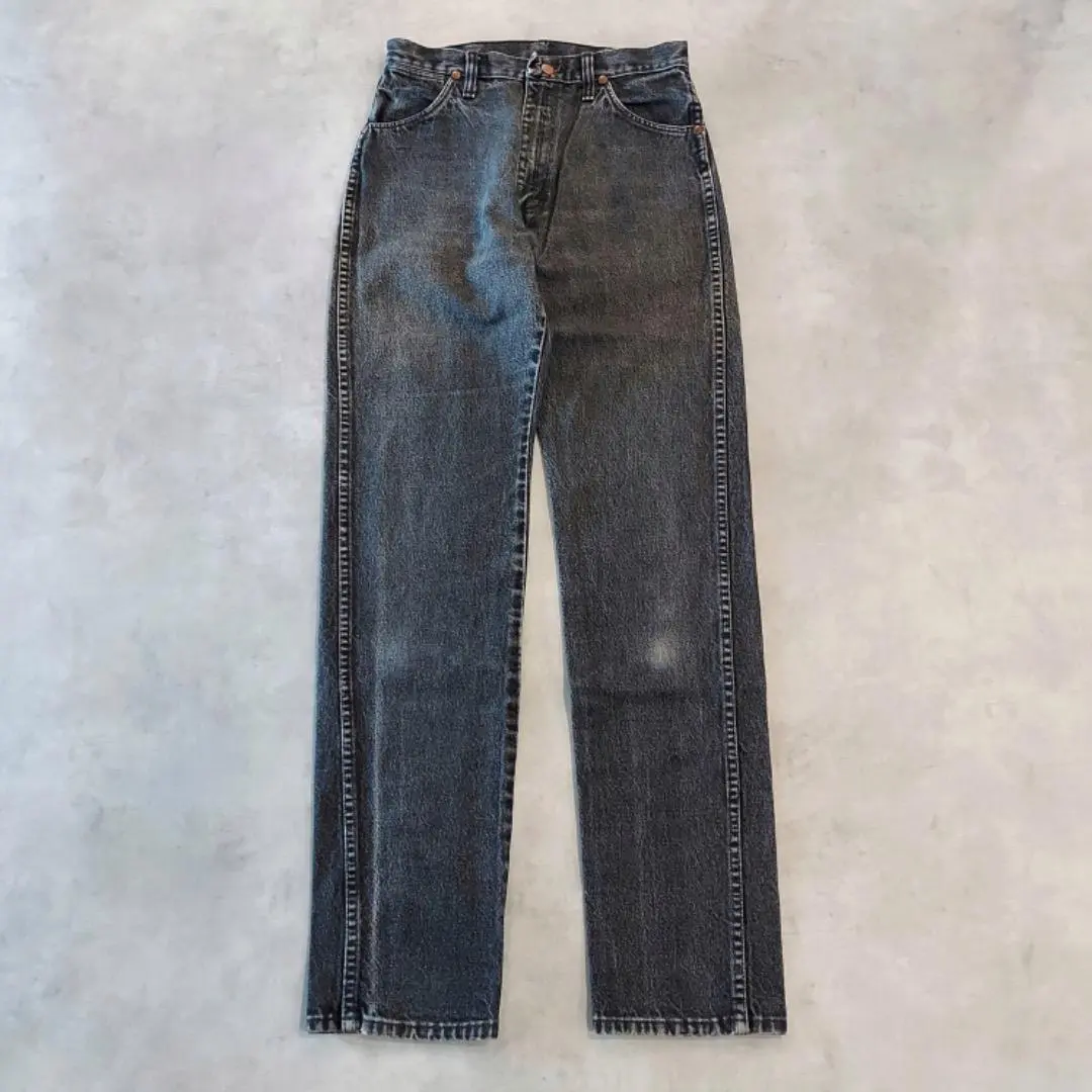 Thumbnail of Wrangler, fits W28, W11, black denim, 80s, made in USA, black, 14767