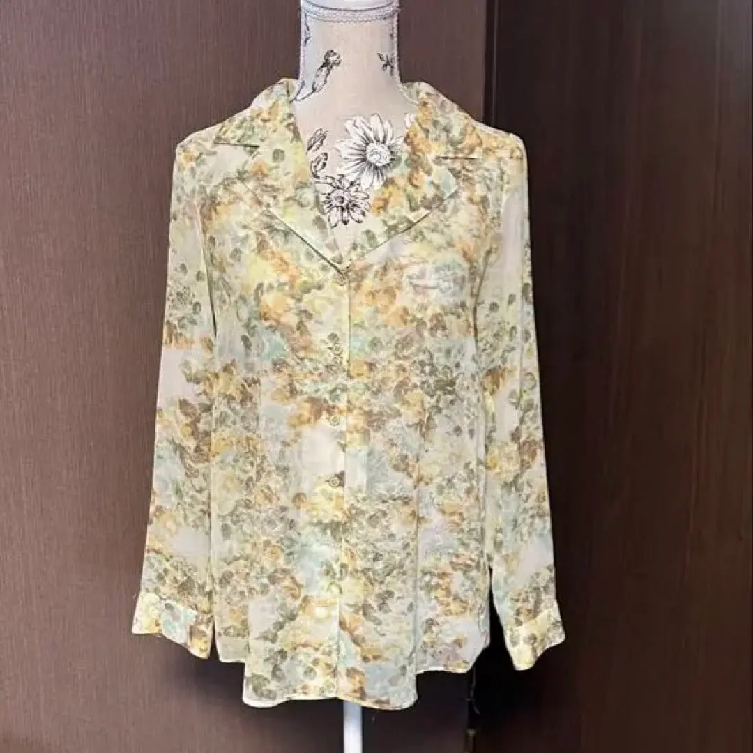 Thumbnail of Diagram GRACECONTINENTAL Floral Chiffon Shirt Long Sleeve