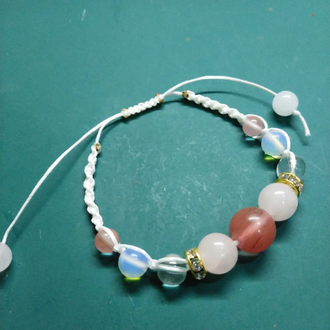 Thumbnail of No. 16 Macrame Bracelet Natural Stone
