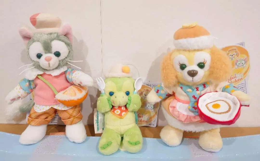 カムファインドスプリング　クッキーアン　ぬいぐるみバッジ　2点セット お顔厳選 東京ディズニーシー カムファインドスプリング