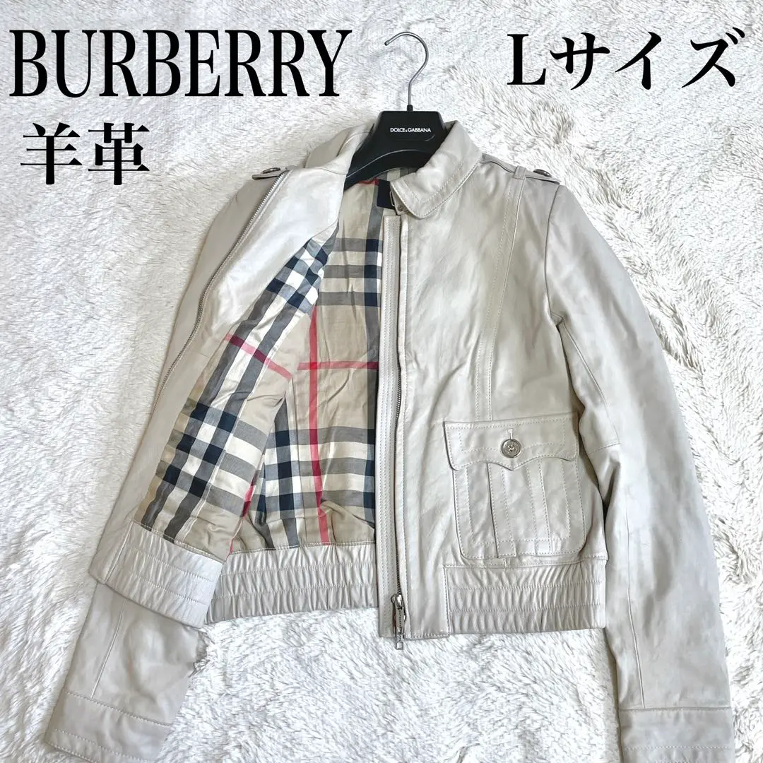 2025年最新】BURBERRY LONDON レディース シングルライダースの