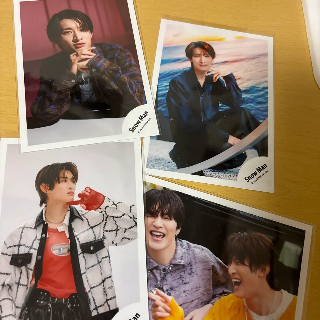 Thumbnail of Snow Man Koji Mukai Official Photo 4 Pieces