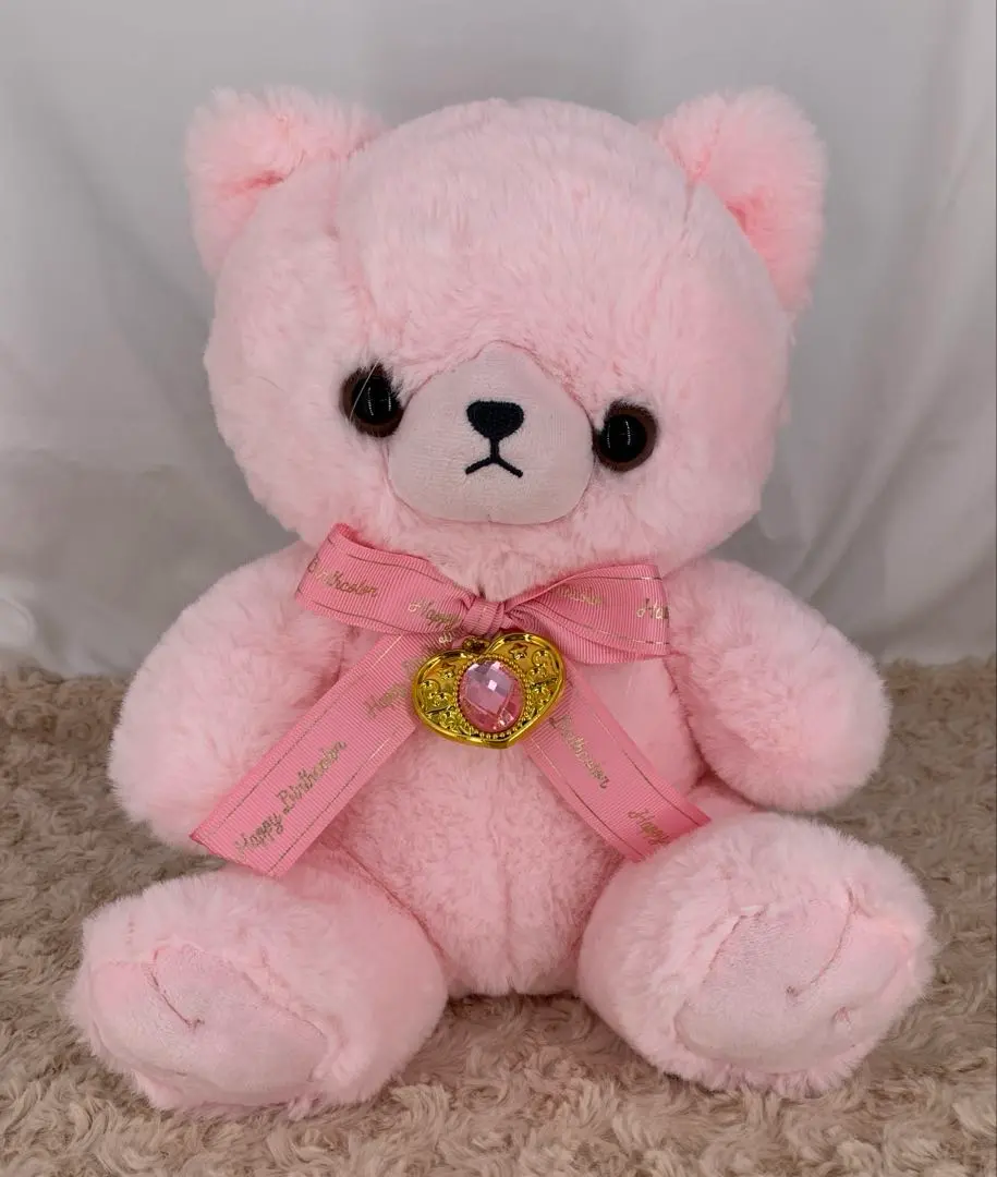 Thumbnail of Happy Birth Color Cat Plush Toy 28cm October Twinkle Heart