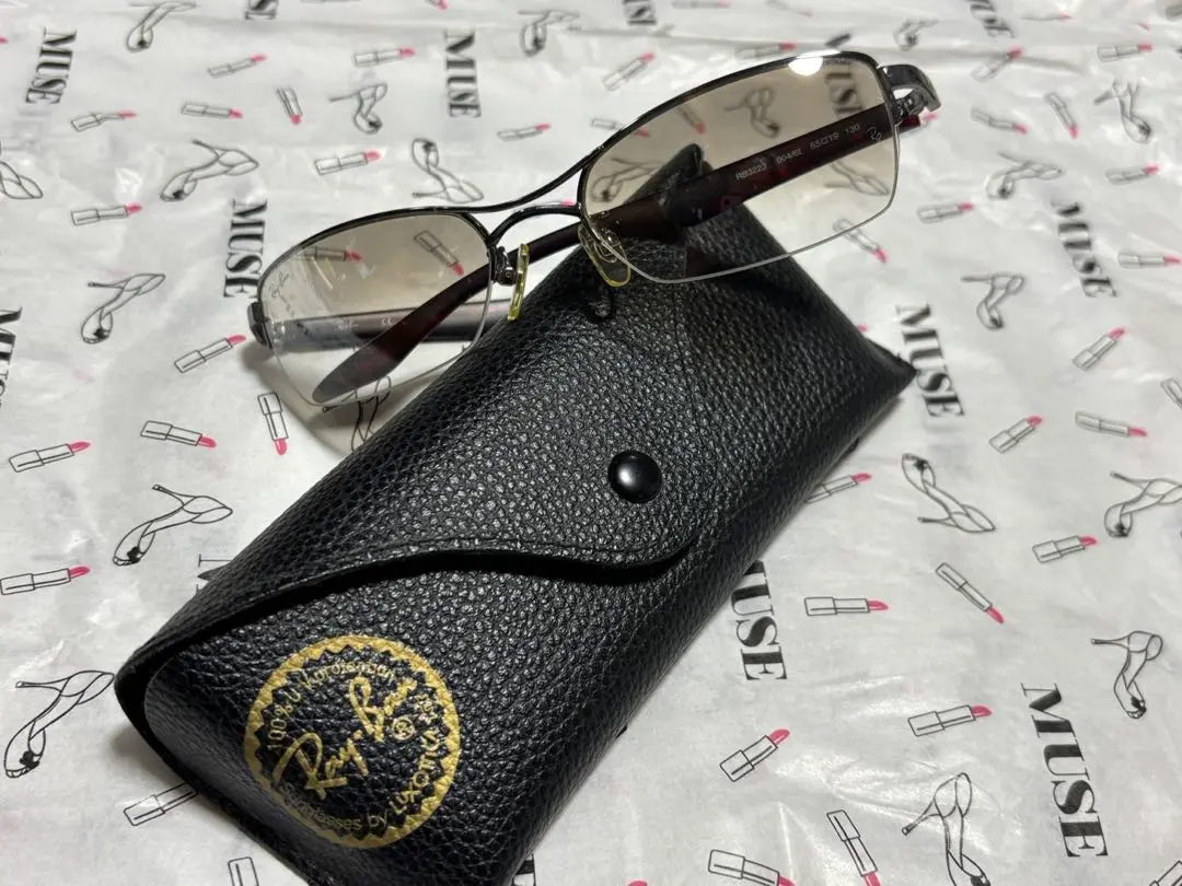 RayBan レイバン　グラデーションレンズ　スクエアメガネ　RB3223 2025年最新】RayBan RB3223の人気アイテム - メルカリ