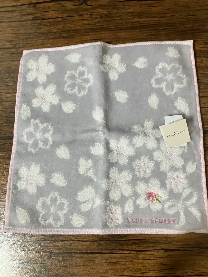 Thumbnail of LAURA ASHLEY Cherry Blossom Patterned Handkerchief
