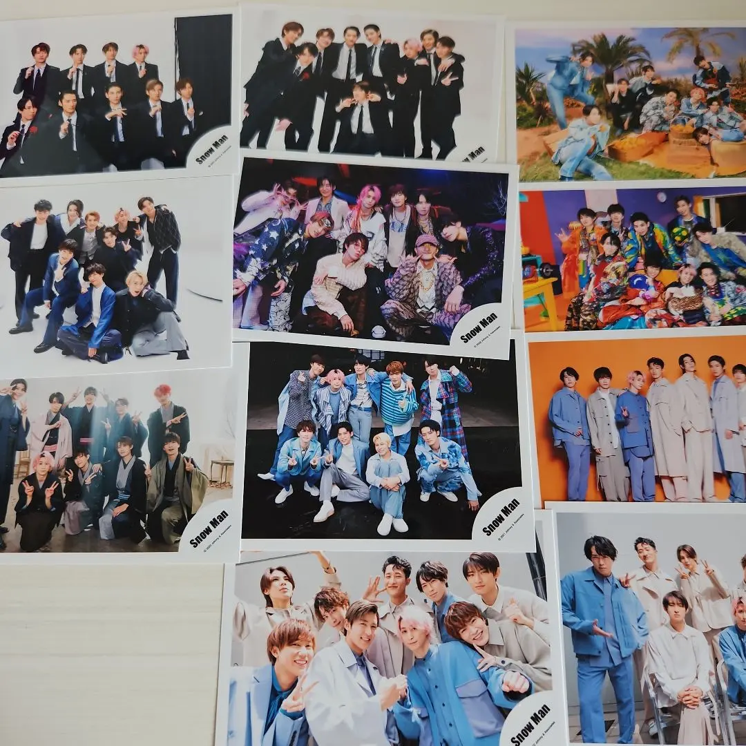 Thumbnail of Snow Man group official photos, 11 pieces