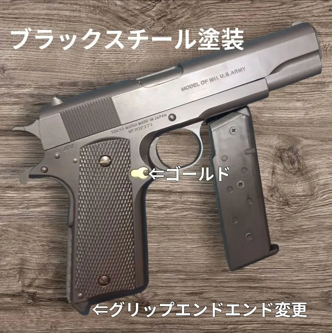 東京マルイ エアコキガバメント ロングマガジン コンペンセイター レール付き 東京マルイ エアコキガバメント ロングマガジン コンペンセイ