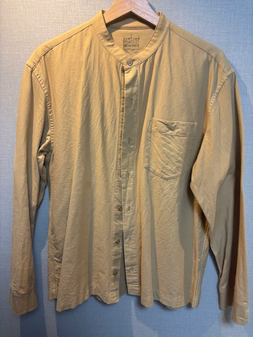 Thumbnail of MUJI Collarless Shirt (Long Sleeve)