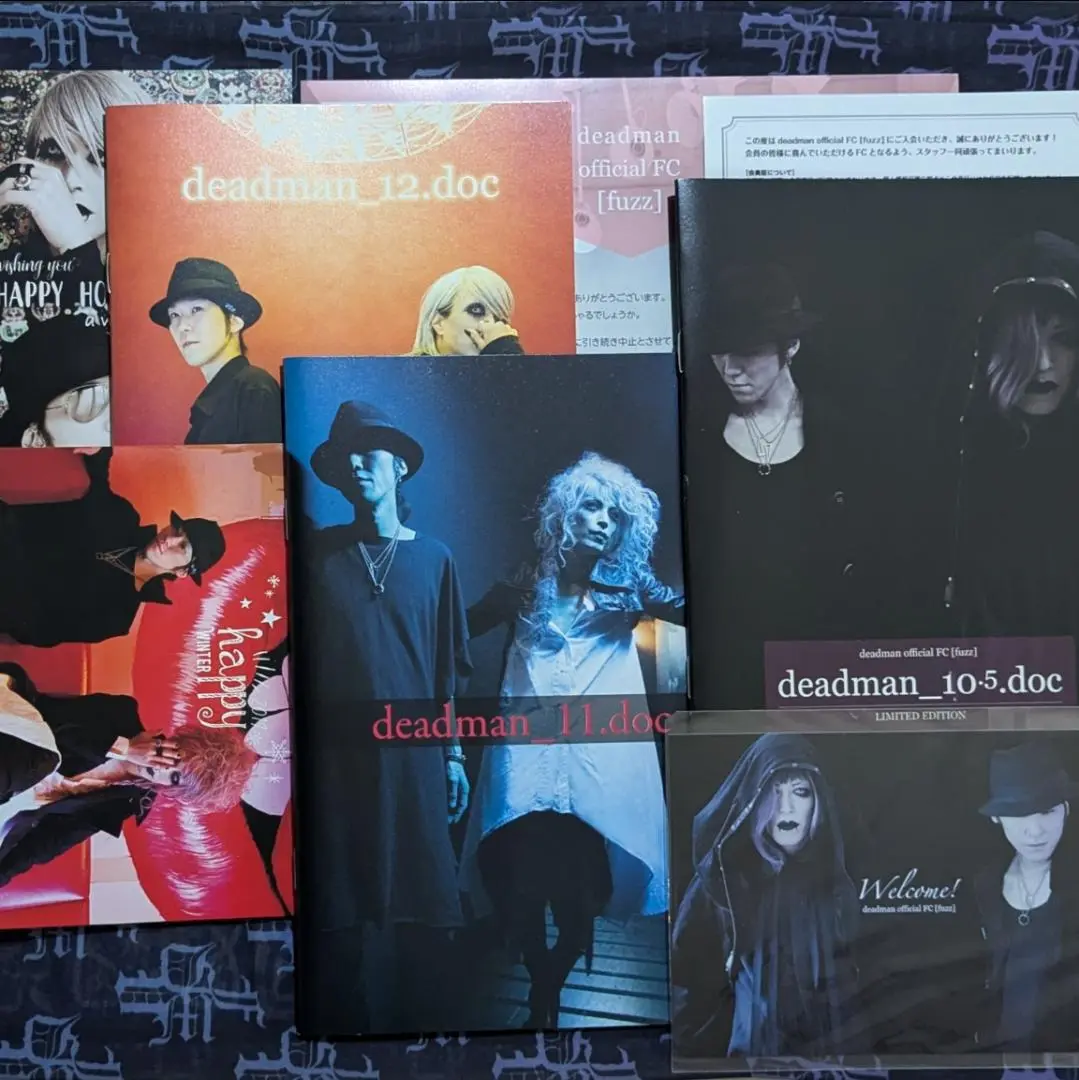 deadman 会報　5冊 2025年最新】DEADMAN 会報の人気アイテム - メルカリ