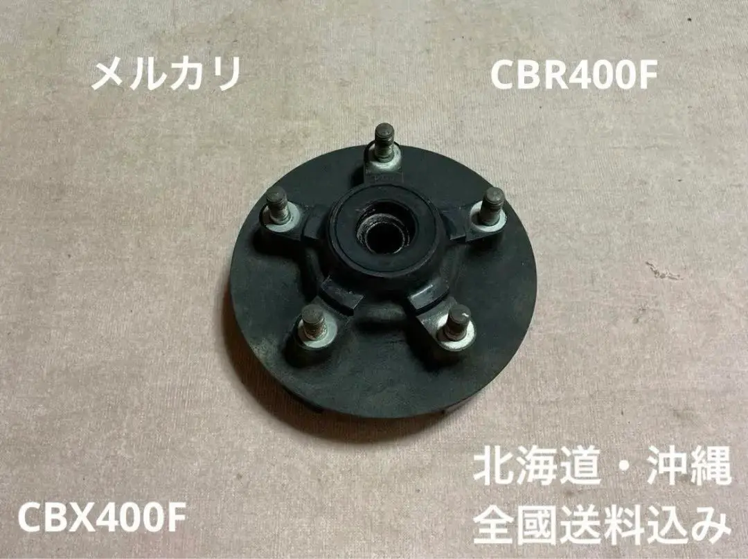 超キレイ CBX400 CBX550 バレルポリッシュ フロントホイール CBX