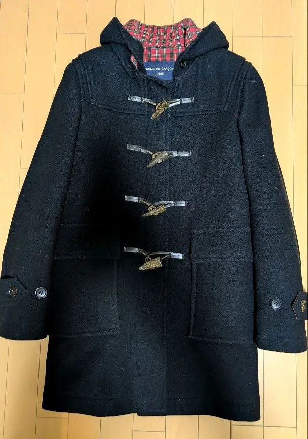 ★名作★ BLACK COMME des GARCONS ダッフル コート S DSC_1818_600x600_crop_center.