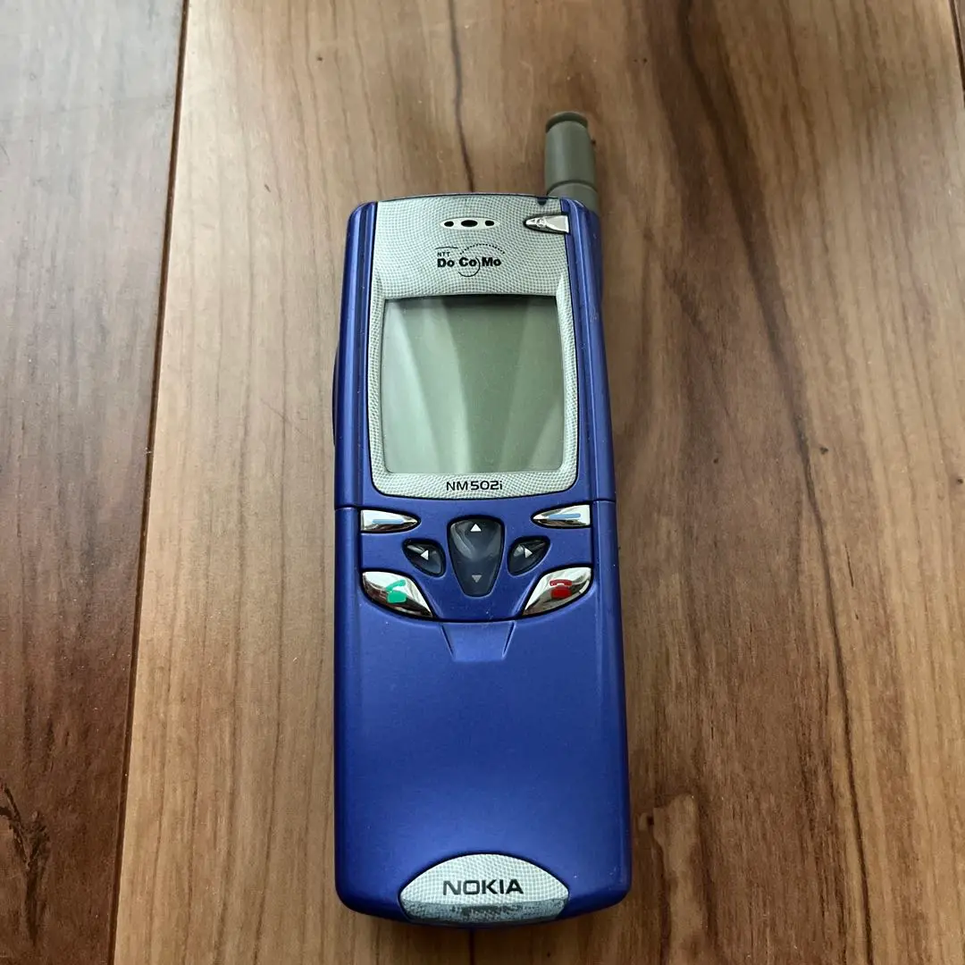 【極美品】NM502iブルー本体・付属品一式 2025年最新】nokia nm502の人気アイテム - メルカリ