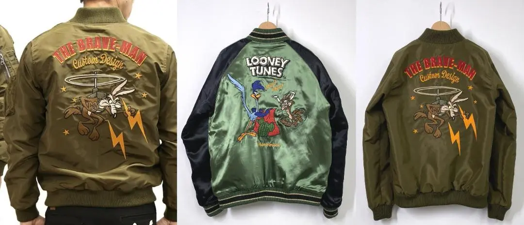 東洋エンタープライズ＆Looney Tunes 特大 スカジャン 東洋エンタープライズ＆Looney Tunes 特大 スカジャン