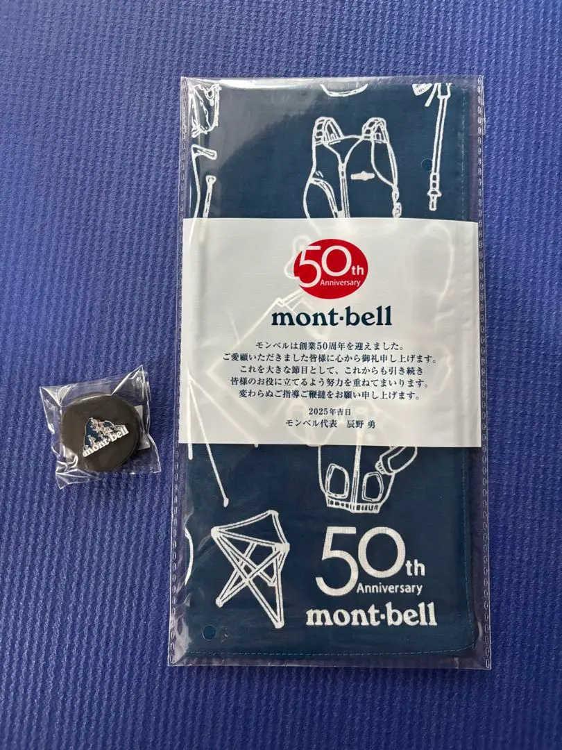 Thumbnail of mont-bell 50th Anniversary Bandana and Badge