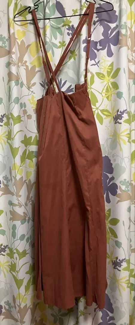 Thumbnail of Brown camisole long dress