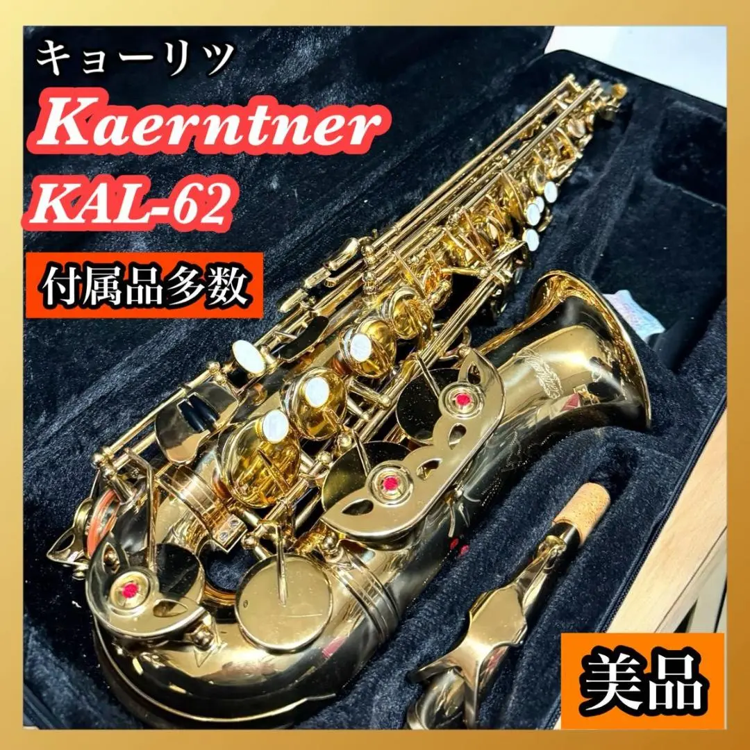 あ*様 【美品】kaerntner ブロンズ アルトサックス ハードケース付き ✨️美品✨️ケルントナー アルトサックス 純正ケース Kaerntner