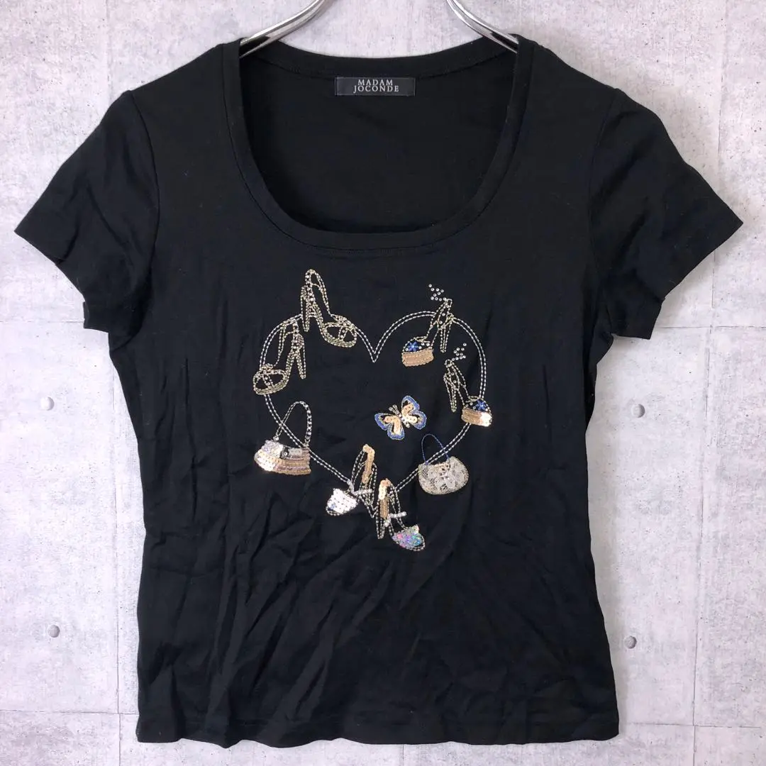 2025年最新】MADAM JOCONDE カラー：ブラック系 半袖(Tシャツ)の