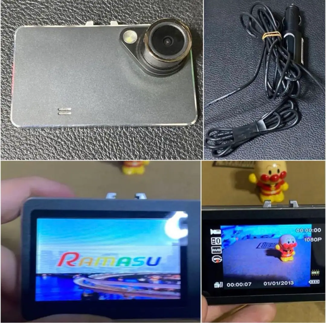 ドライブレコーダー前WDR200万画素&後カメラRAMASU RA-DW310G 楽天市場】ドライブレコーダー フルHD 超高画質 WDR ポータブル
