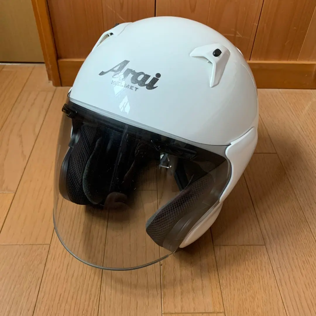 アライ　バイクヘルメット　ジェット　MZーF グラスホワイト　59-60cm 71IJkgonkvL._UF350,350_QL80_.jpg