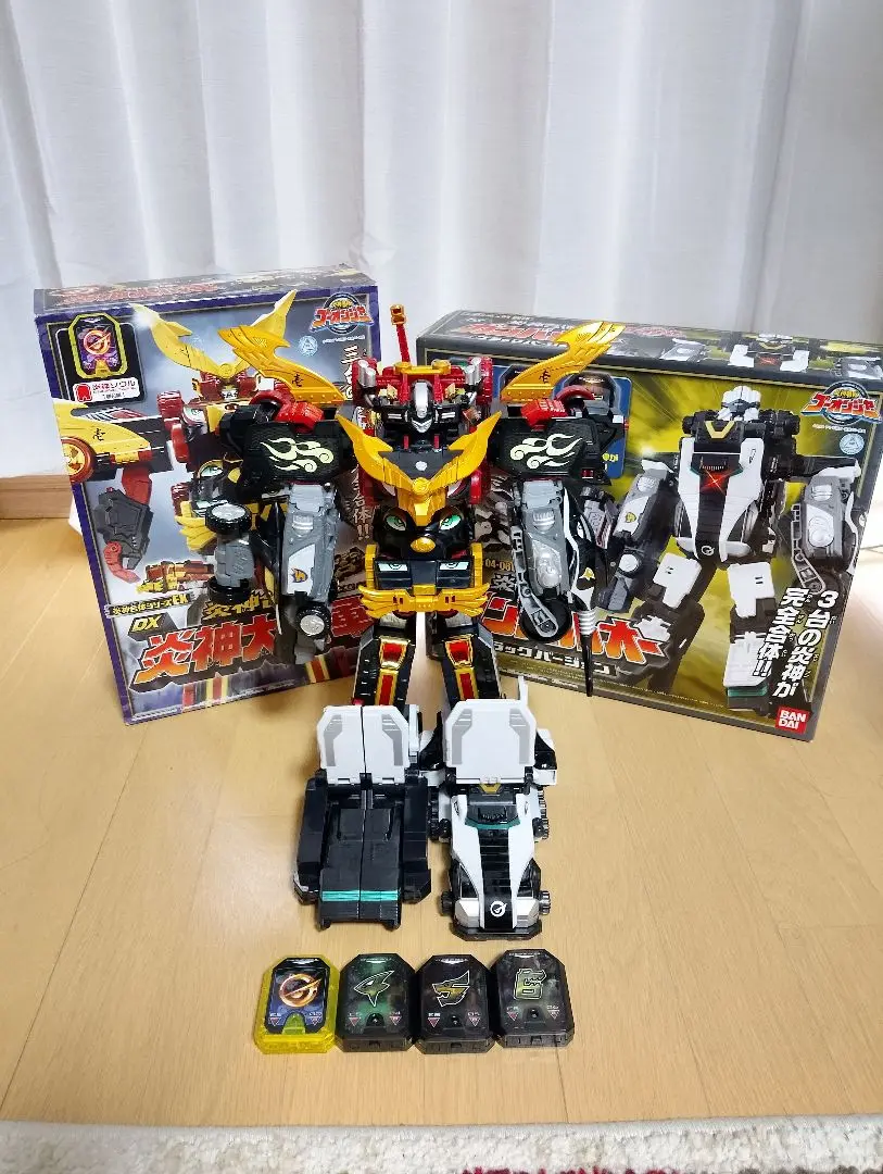 DX炎神大将軍　と　DXガンバルオーブラックバージョン　セット DX炎神大将軍 と DXガンバルオーブラックバージョン セット