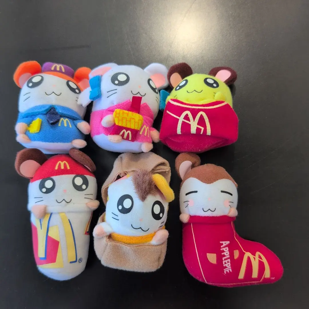 Thumbnail of Hamtaro Plush Toys - Happy Meal Set - Bundle