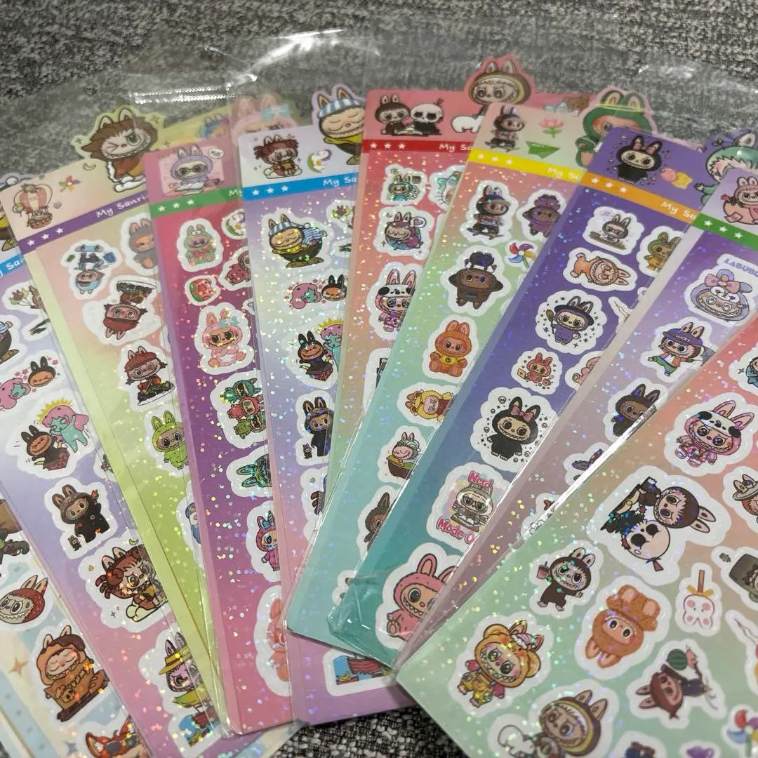 Loveable 可愛貼紙 隨機5枚套裝 的縮圖