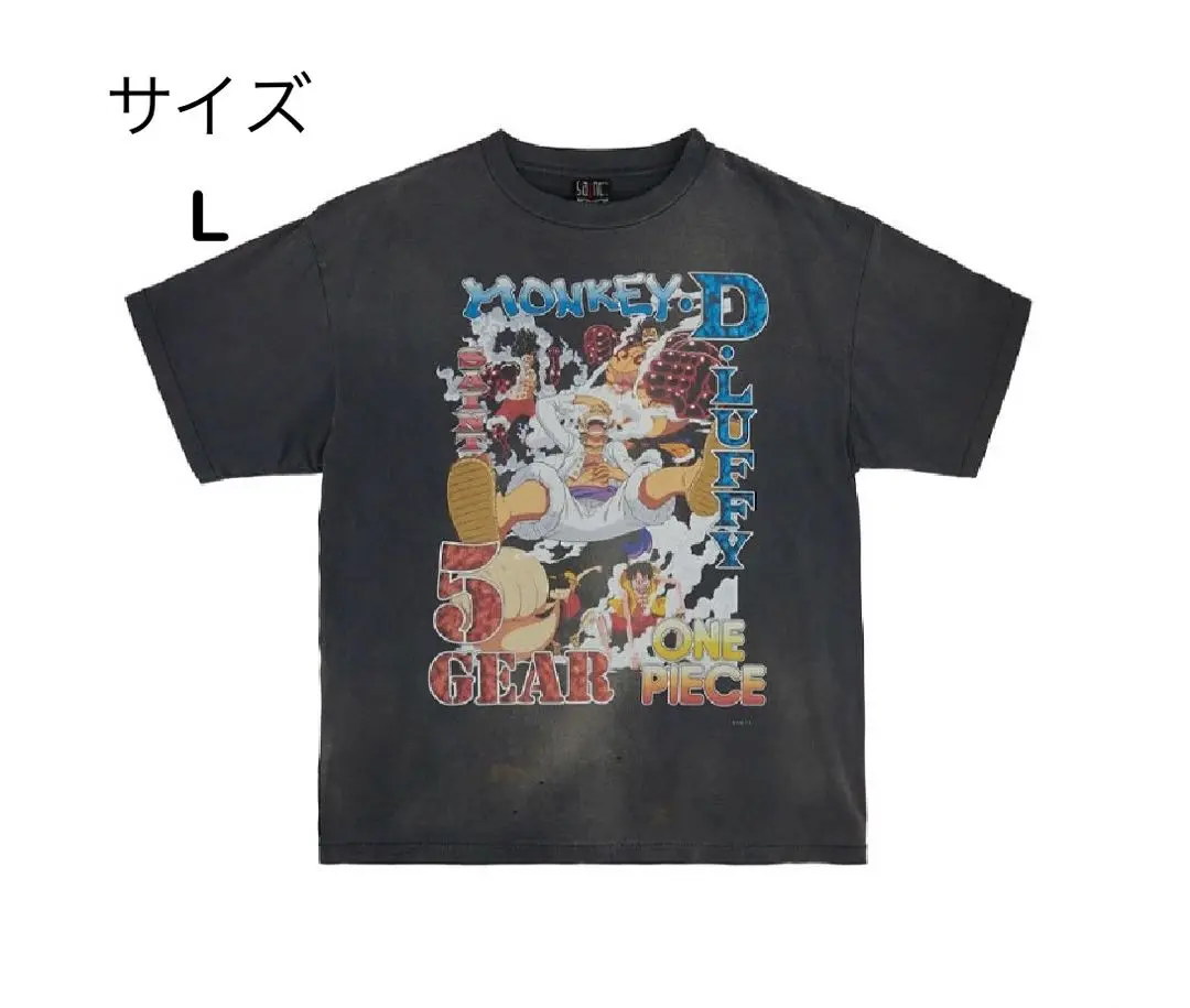 セントマイケル ワンピース モンキー・D・ルフィ Tシャツ　XX XL セントマイケル ワンピース モンキー・D・ルフィ Tシャツ XX XL