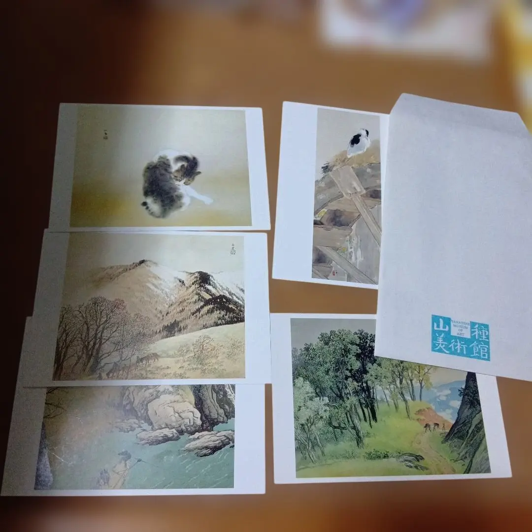 Thumbnail of Yamatane Museum of Art: Kawai Gyokudo, Takeuchi Seiho, Art Postcards