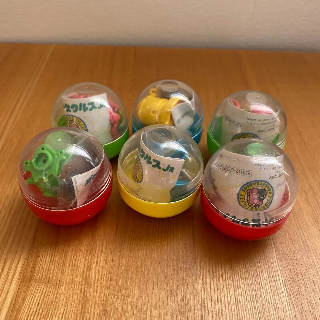 Thumbnail of Bandai Pocket Zaurus Pocket Zaurus Jr. Plastic, Complete Set of 6