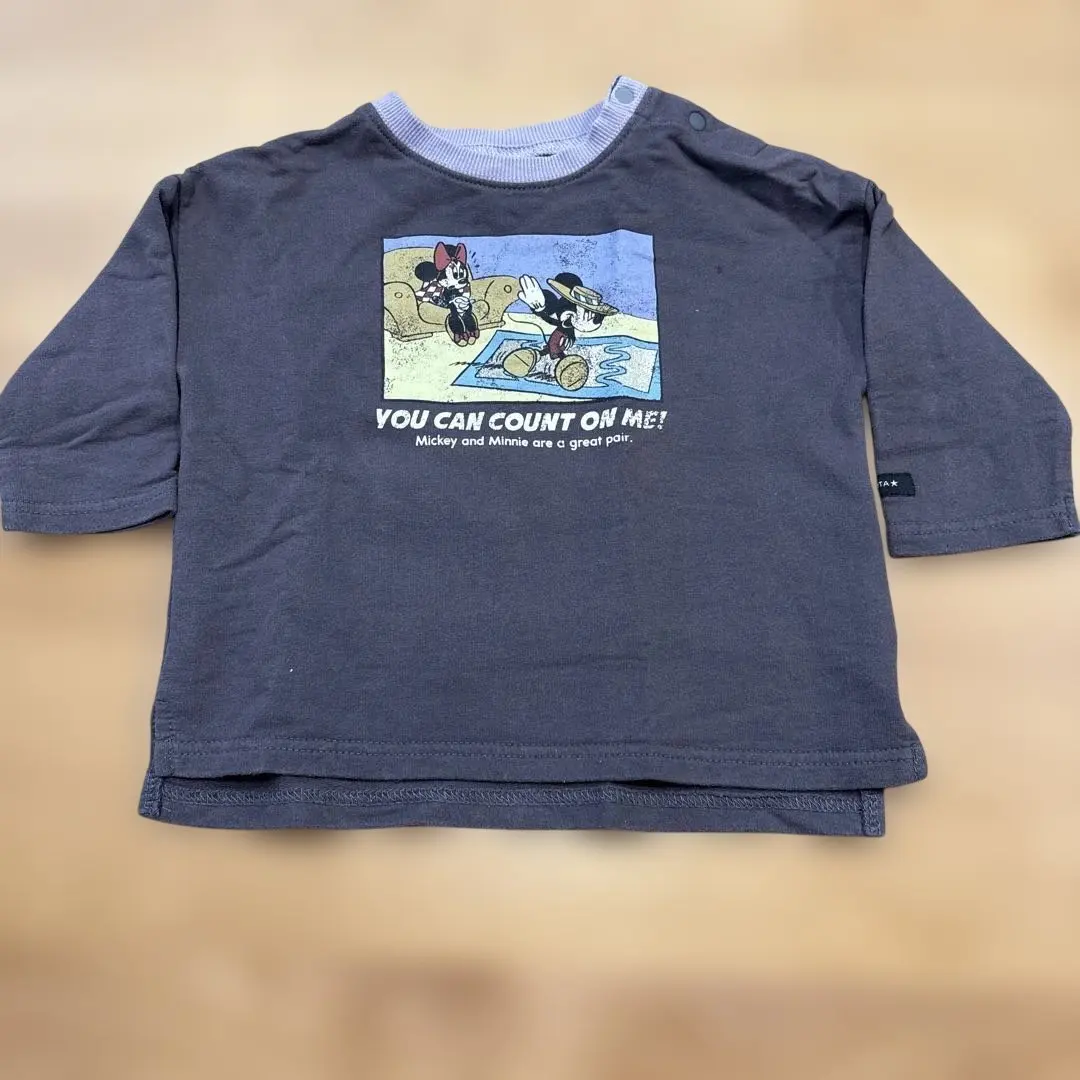 Thumbnail of futafuta Mickey & Minnie T-shirt 80