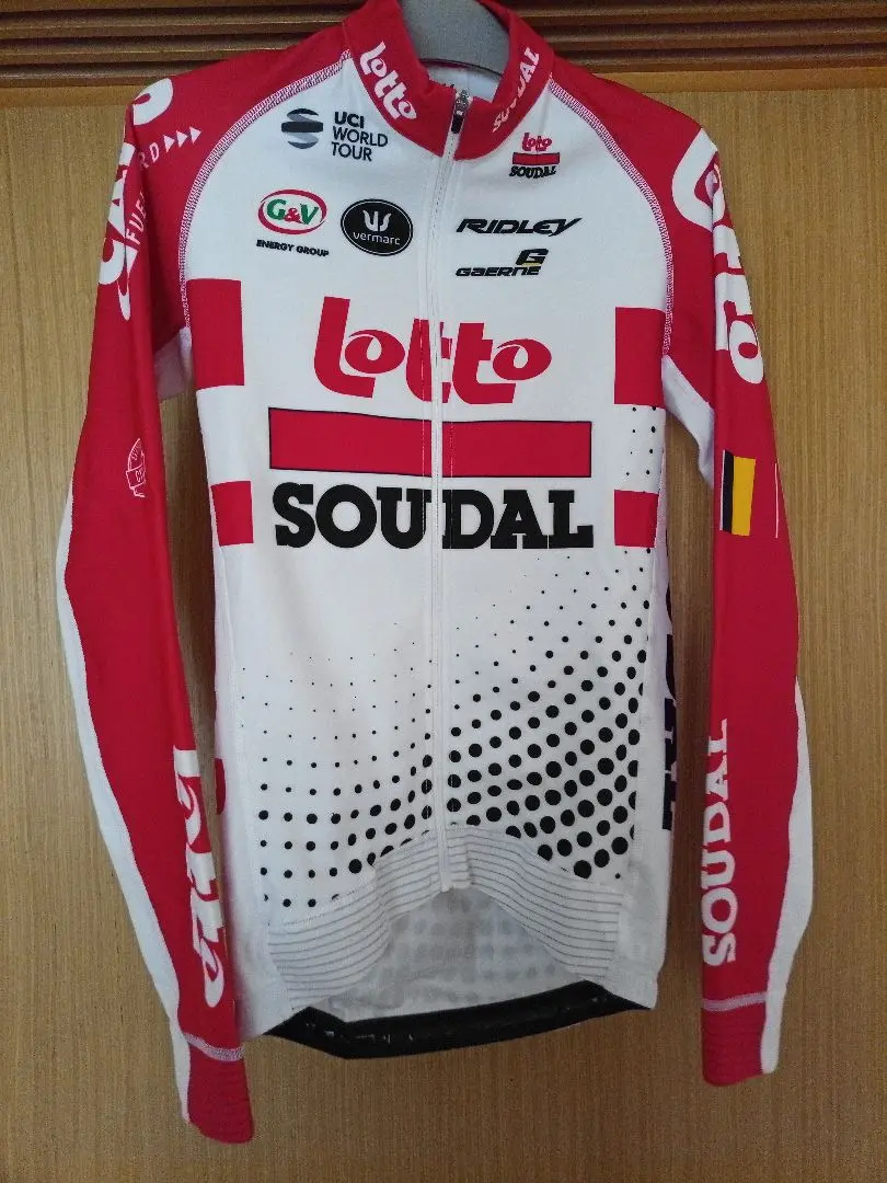 支給品　サーマルビブタイツ　Lotto Soudal　ロットソウダル 支給品 サーマルビブタイツ Lotto Soudal ロットソウダルの通販