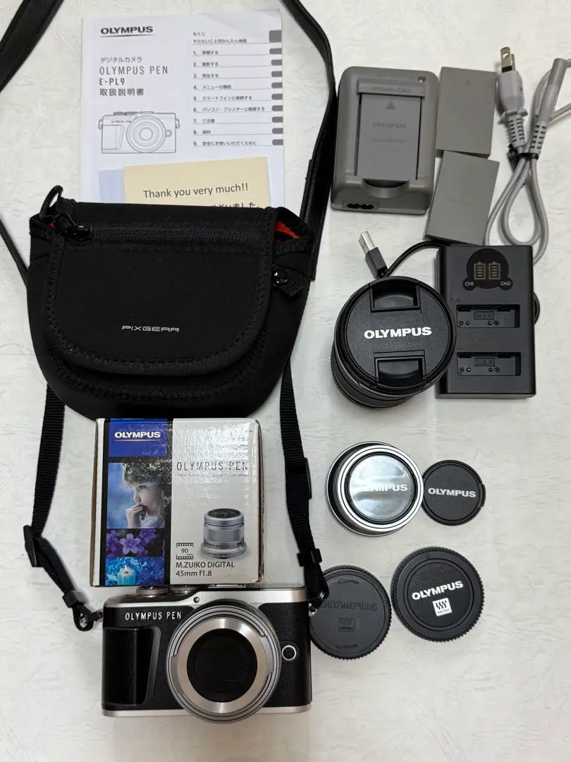 単焦点+ズームレンズセット OLYMPUS PEN E-PL9 動作確認済 Amazon | OLYMPUS ミラーレス一眼カメラ PEN E-PL9 ダブルズーム
