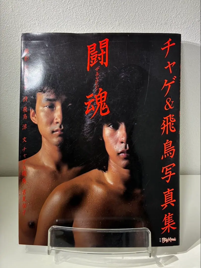 チャゲ＆飛鳥 写真集 闘魂 ザ・チャレンジ 初版 CHAGE and ASKA