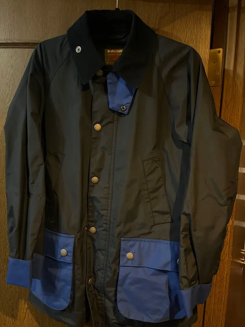 Barbour ×SOPHNET.ブラック ナイロンジャケット Barbour ×SOPHNET.ブラック ナイロンジャケット