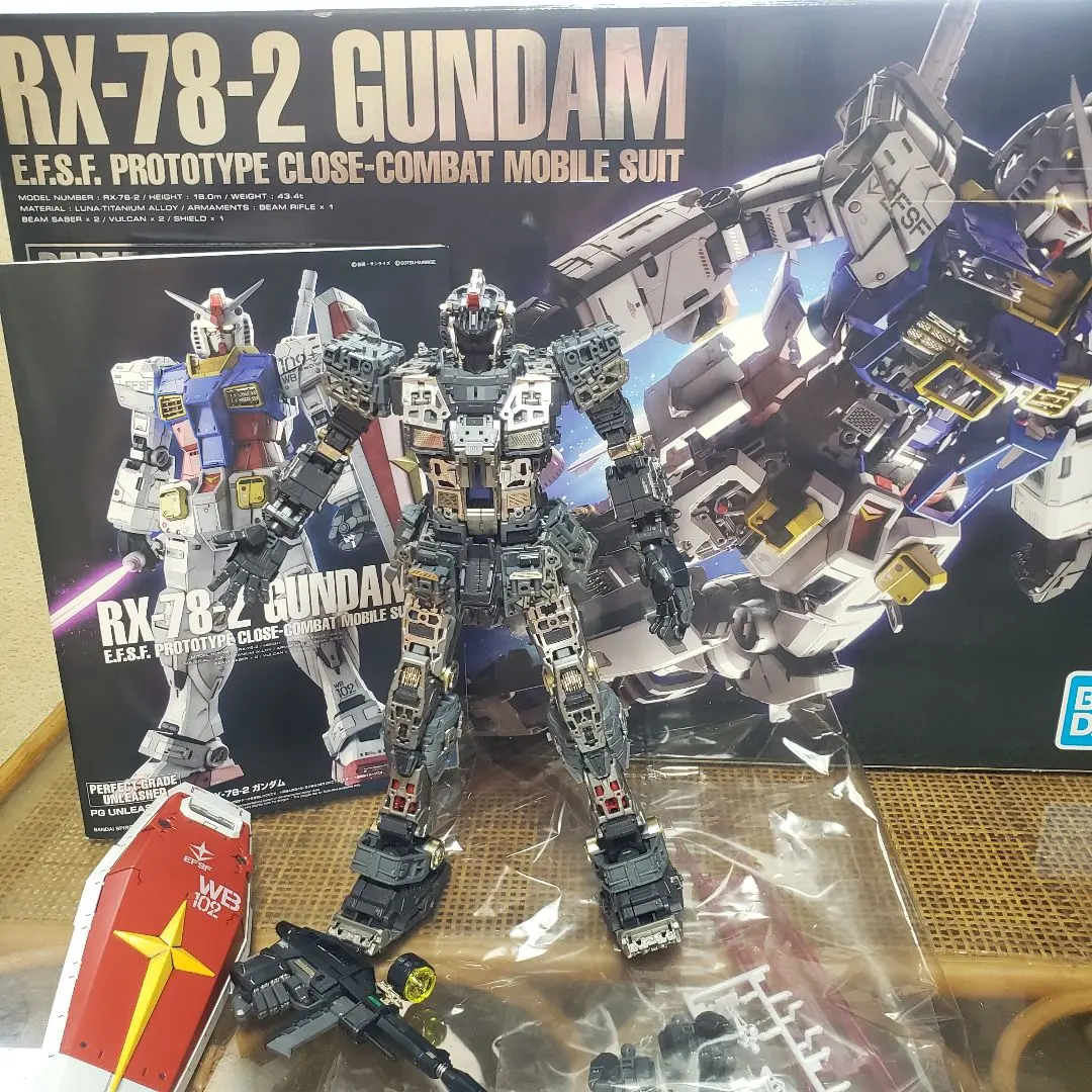 完成品 PG ガンダム UNLEASHED アンリーシュド RX-78 バンダイ Amazon | PG UNLEASHED 機動戦士ガンダム RX-78-2 ガンダム 1/60