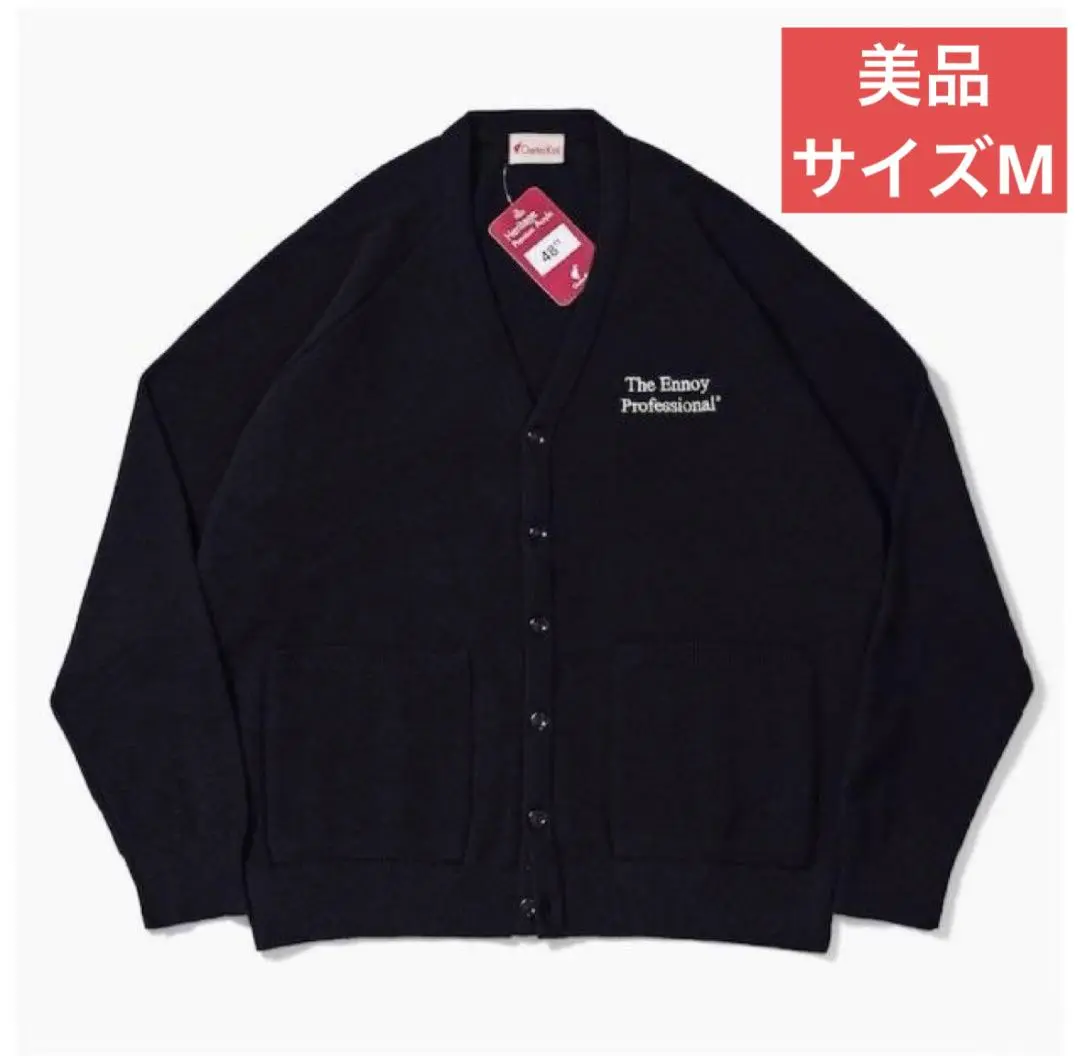 【中古美品】The Ennoy Professional カーディガン M 黒 m73194844709_1.jpg?1735904913