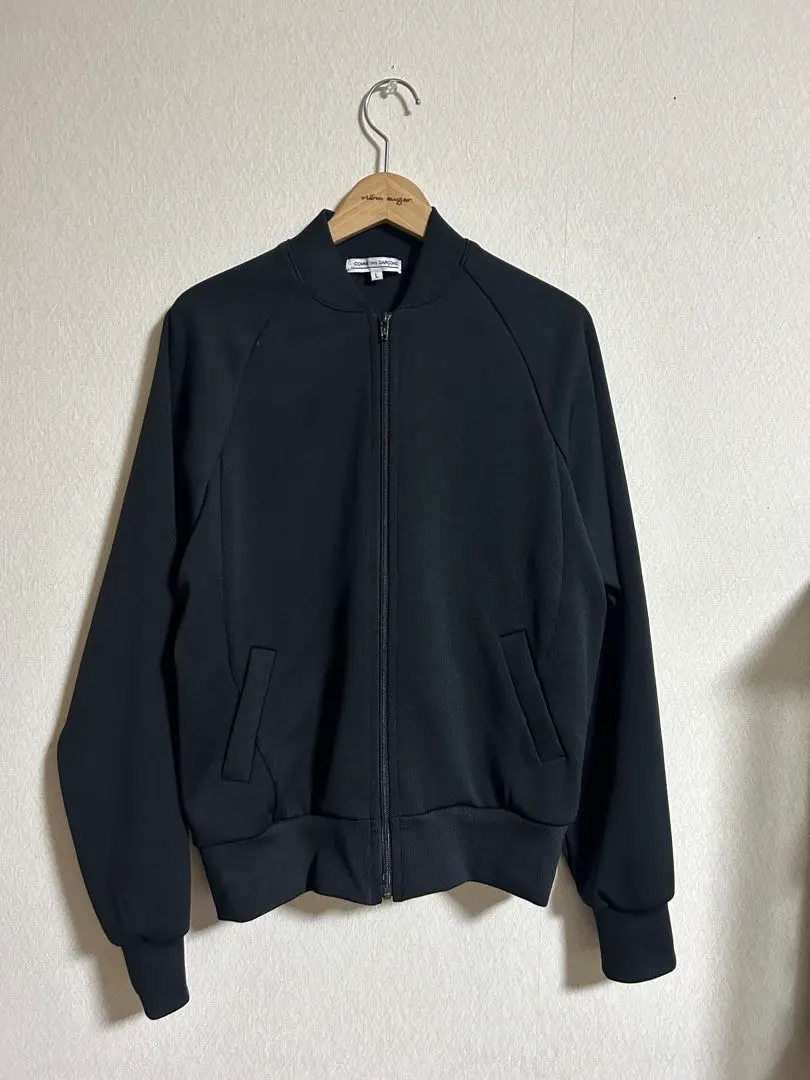 COMME des GARÇONS トラック　ジャージ トップス黒×白 コムデギャルソン 定番ジャージ・トラックジャケット