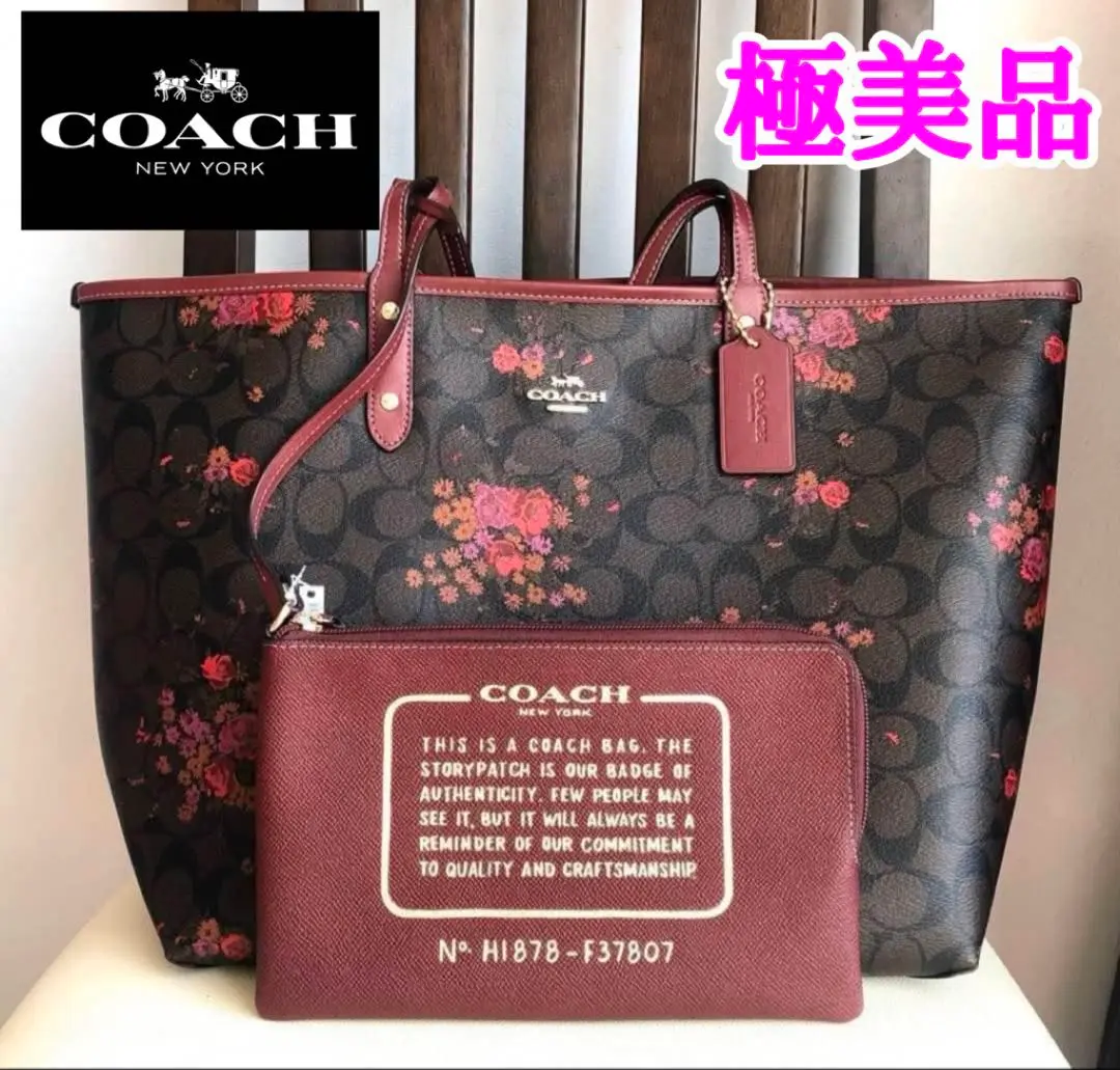 COACH コーチ バック【赤い薔薇】 Brandol / COACH コーチ ショルダーバッグ ケイシー サッチェル