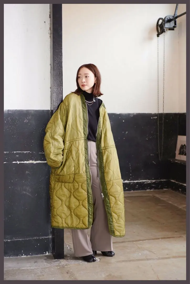 【bonum × mihonojiri】絎縫內襯改造大衣 的縮圖