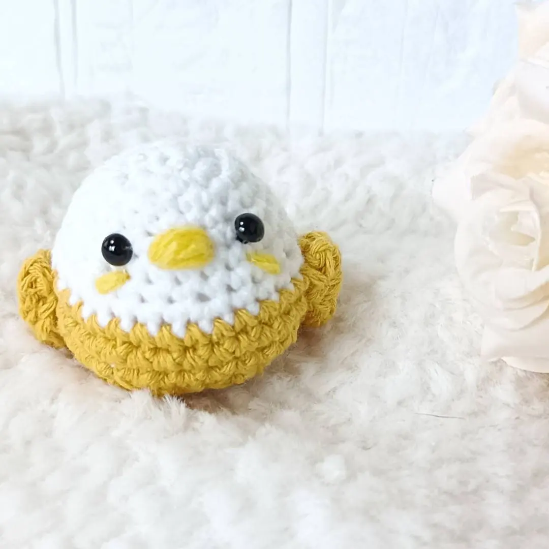 Thumbnail of Cute bird amigurumi handmade parakeet budgie small bird