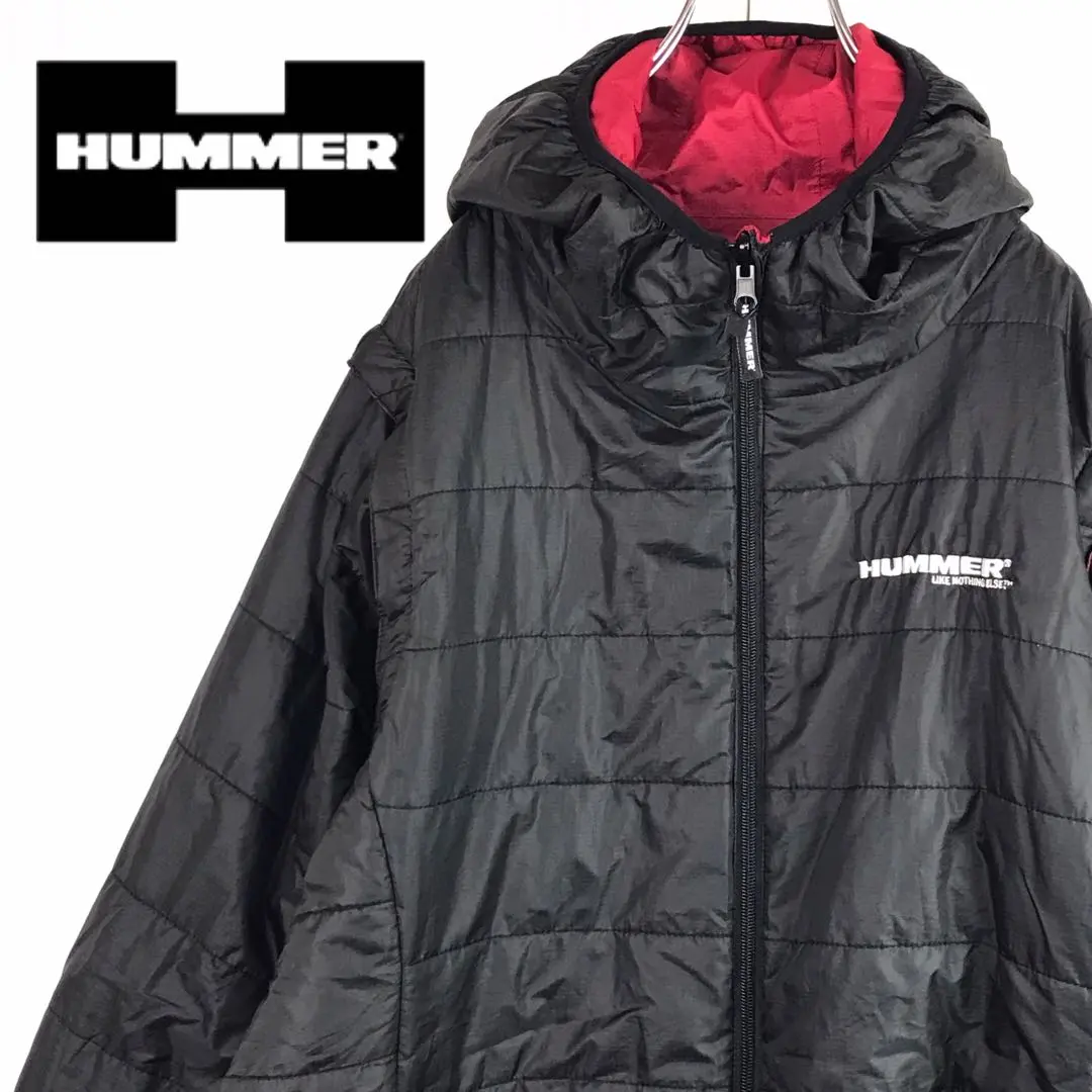 極美品 HUMMER ハマー ナイロンジャケット セットアップ大きいサイズ XL r37054_01.jpg
