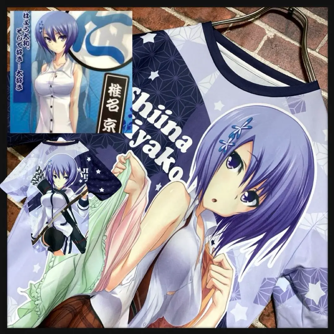 衣類　川神百代 フルグラフィックTシャツ フルカラー XLサイズ 「真剣で私に恋しなさい!」 みなとふぇすてぃばる 2019.autumnグッズ 中古】衣類 川神百代 フルグラフィックTシャツ フルカラー XL